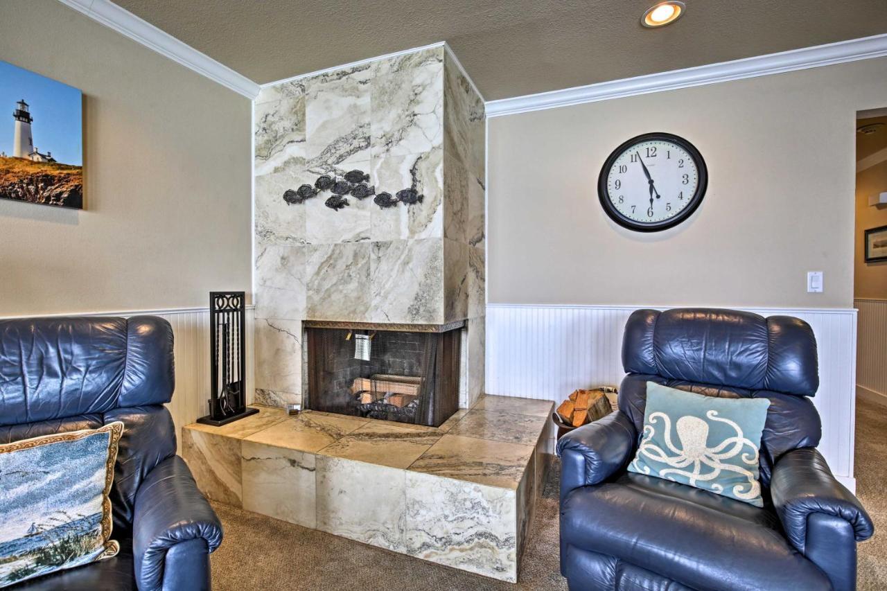Beachfront Condo With Patio And Views - Walk To Shore! Lincoln City Exterior foto